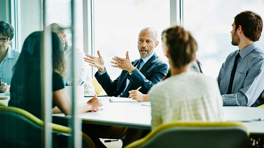 people in meeting